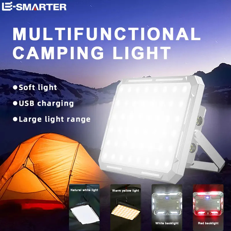 Outdoor Power For Camping - LED-campingtentlicht Oplaadbaar zoeklicht Krachtige noodverlichting voor
