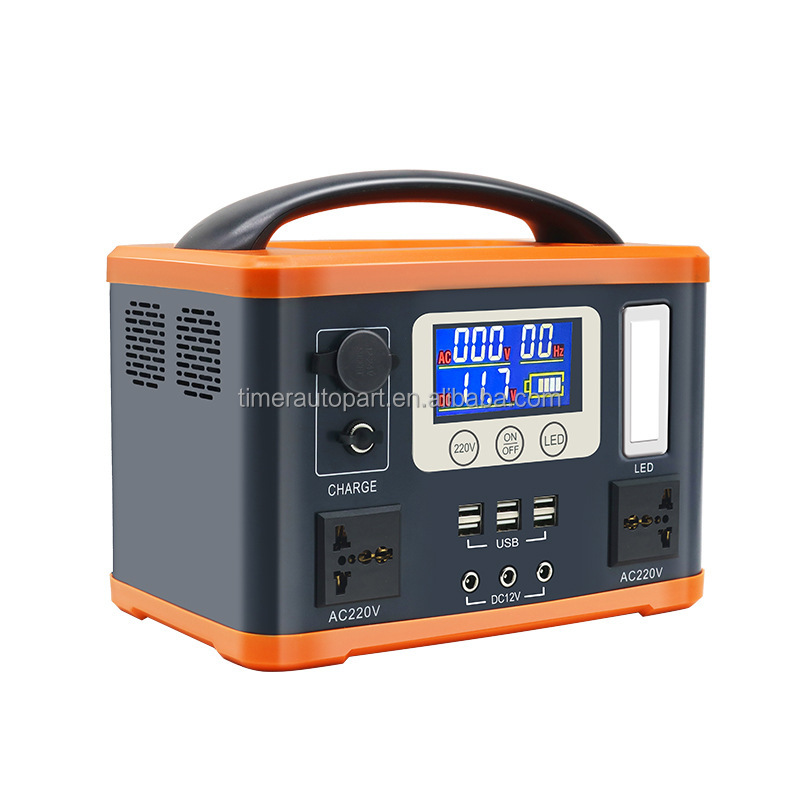 Outdoor Power Bank With Ac Outlet - 3000W Draagbare Noodstroomvoorziening, Lithium Batterij AC/DC