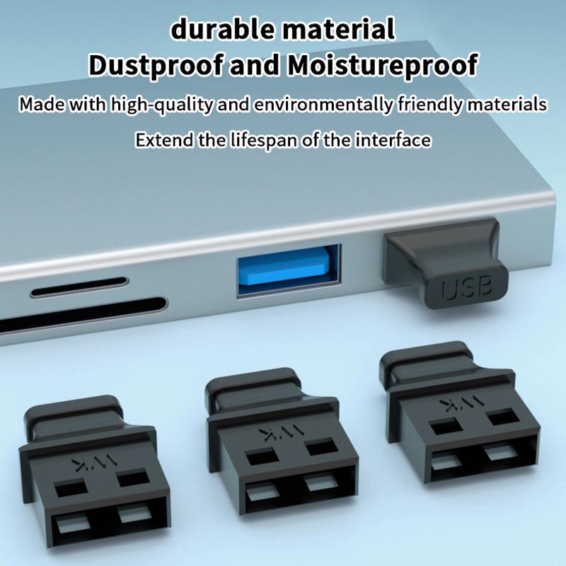 Outdoor Power Socket - USB-poortplug met handvat Ongebruikte interface Anti-stofkap