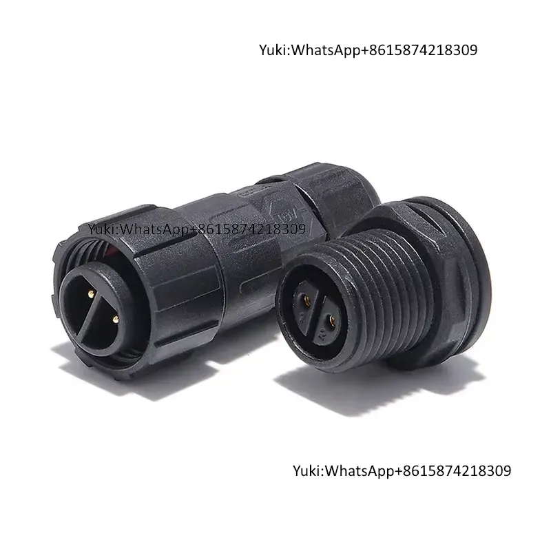 Outdoor Power Socket - IP68 Waterdichte LLT M16 2-pins connector