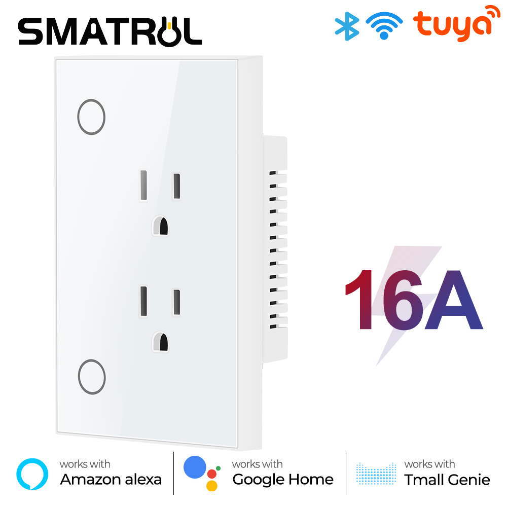Outdoor Power Socket - 16A Tuya Wifi Socket Us Plug