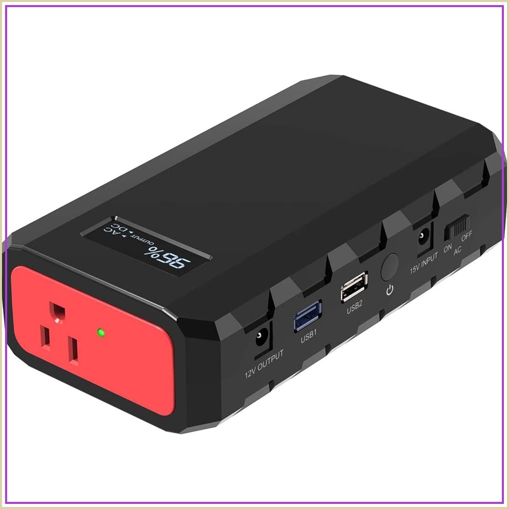 Outdoor Power Bank With Ac Outlet - 24000mAh draagbare powerbank met AC-aansluiting, 88Wh
