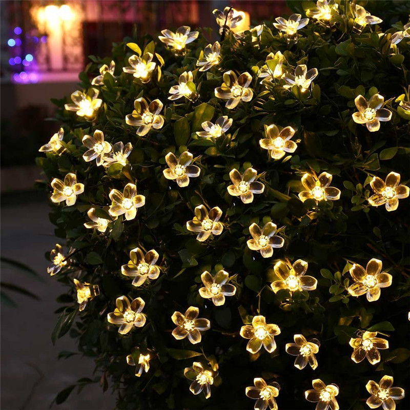 Outdoor Power For Christmas Lights - 5M 7M 12M 22M Perzik Bloem