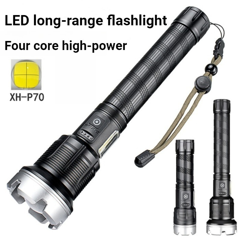 Outdoor Power For Camping - Krachtige LED-zaklamp Telescopisch Lange afstand Power