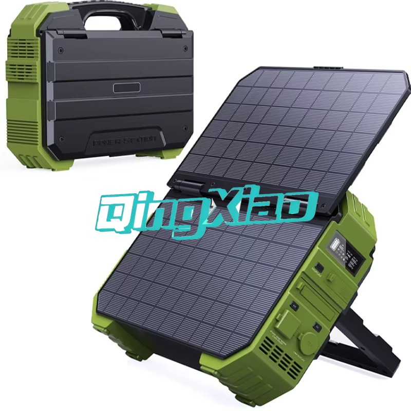 Panel Power Outdoor - 1000W Draagbare Zonne-energiecentrale met ingebouwde zonnepaneel,