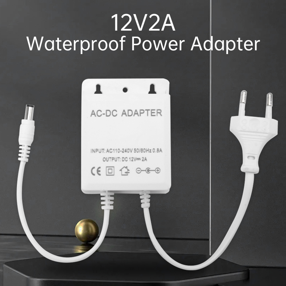 DC12V 2A EU Plug Adapter Bevei - Outdoor Power Adapter recensie en prijs