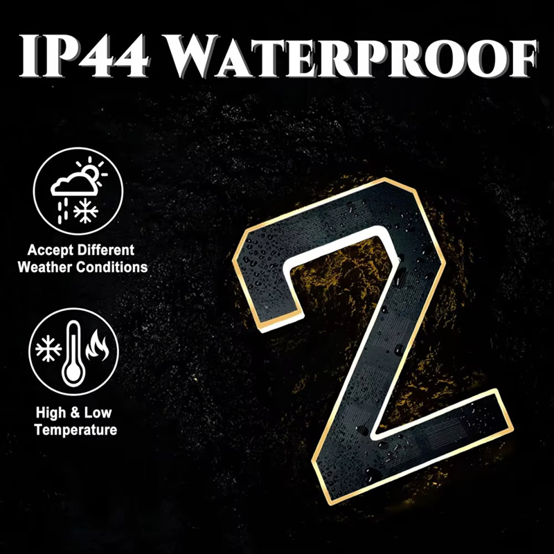 12 cm zonne-aangedreven buiten - Outdoor Power Number recensie en prijs