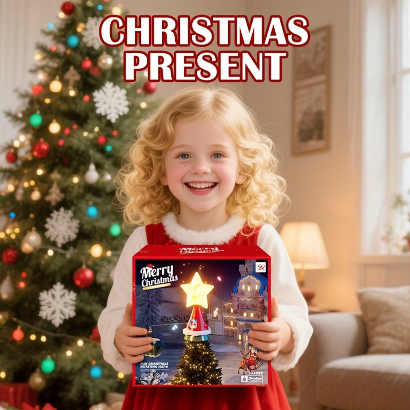 Kerstboom Top Roterende carrou - Outdoor Power For Christmas Lights recensie en prijs