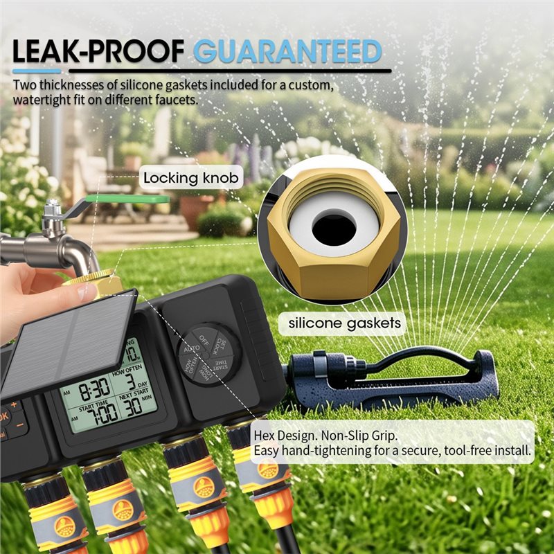 ABBO-BSP3/4 Compatibele Zonne- - Power Zone Outdoor Timer recensie en prijs