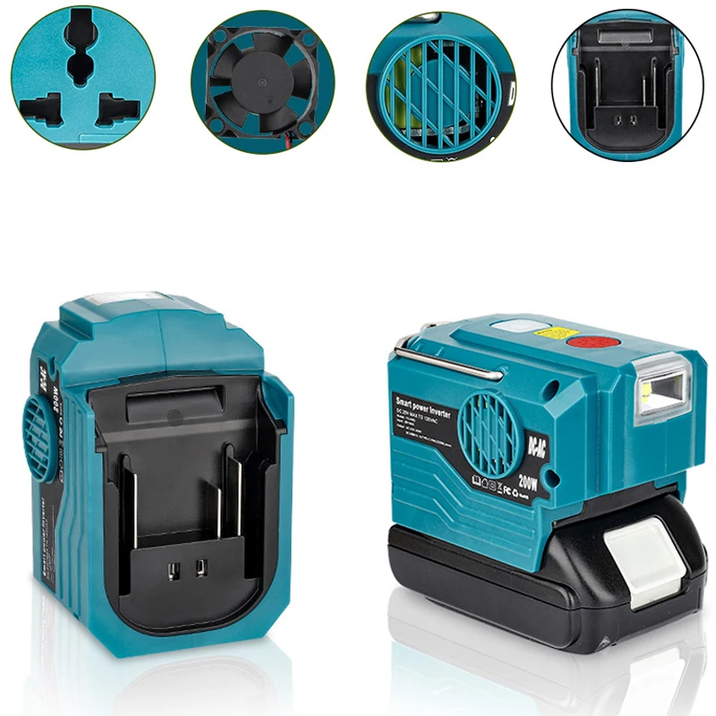 200W Draagbare Power Inverter  - Outdoor Power Adapter Usb C recensie en prijs
