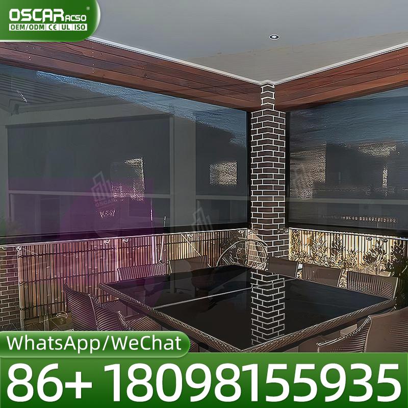 Buitenbatterij-aangedreven sli - Outdoor Power Roller Shades recensie en prijs