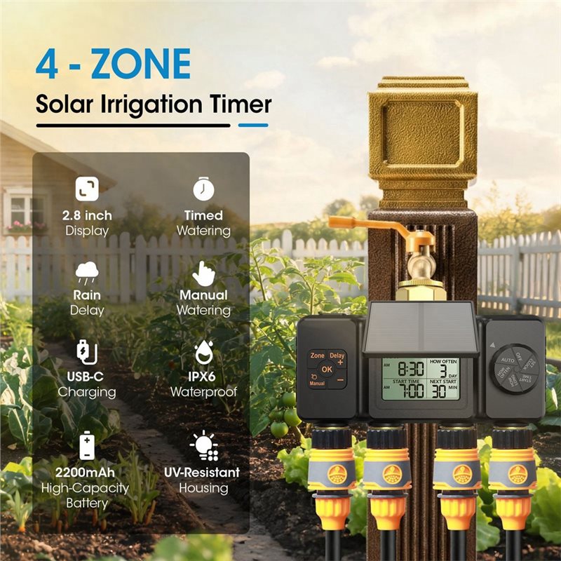 VELIF-BSP3/4 Compatibele Zonne - Power Zone Outdoor Timer recensie en prijs