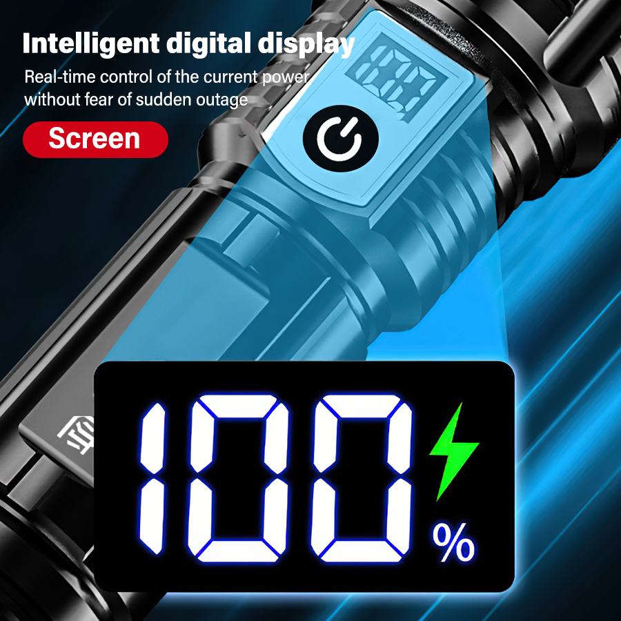 High Power 200000LM LED-zaklam - Outdoor Power For Camping recensie en prijs