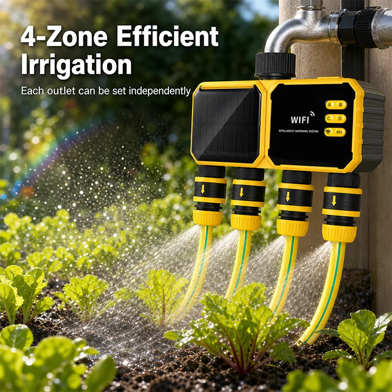 Zonne-aangedreven WiFi slimme  - Power Zone Outdoor Timer recensie en prijs