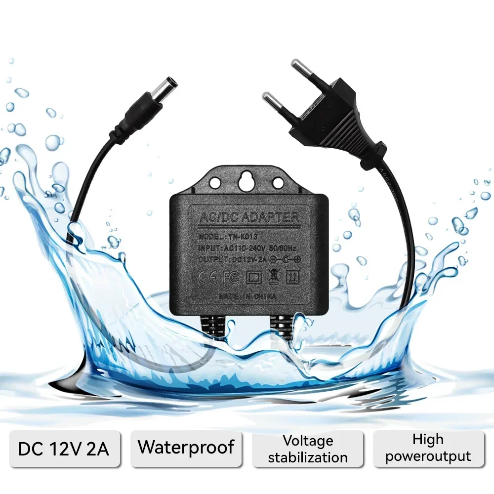 Power Adapter DC12V 2A Waterdi - Outdoor Power Adapter recensie en prijs