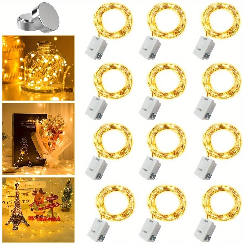 10-pack waterdichte mini-kerst - Outdoor Power For Christmas Lights recensie en prijs