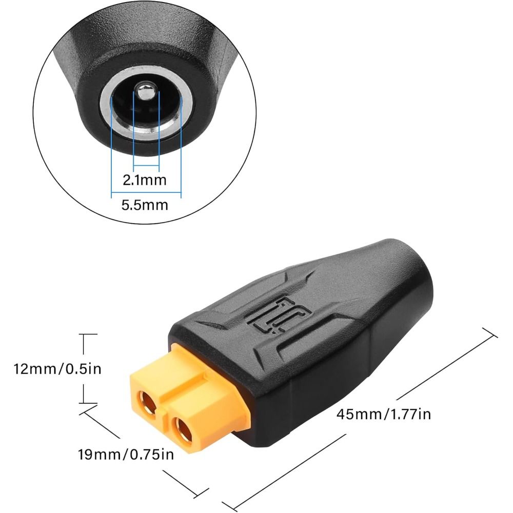 5525 7450 USB C naar XT60 Adap - Outdoor Power Adapter Usb C recensie en prijs