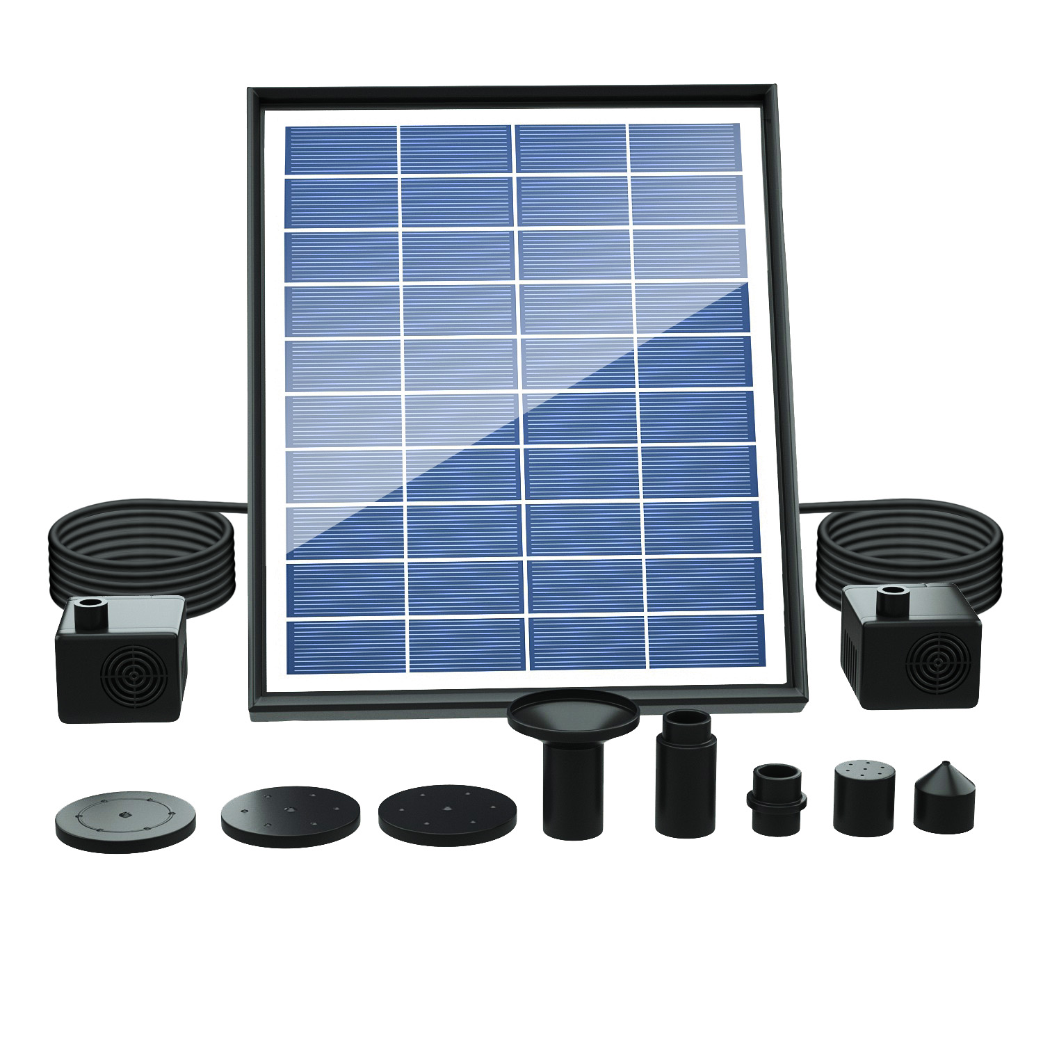 Zonnefontein, zonne-aangedreve - Panel Power Outdoor recensie en prijs