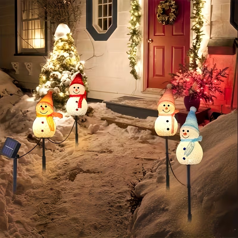 1-4 STKS Kerst Sneeuwpop Verli - Outdoor Power For Christmas Lights recensie en prijs