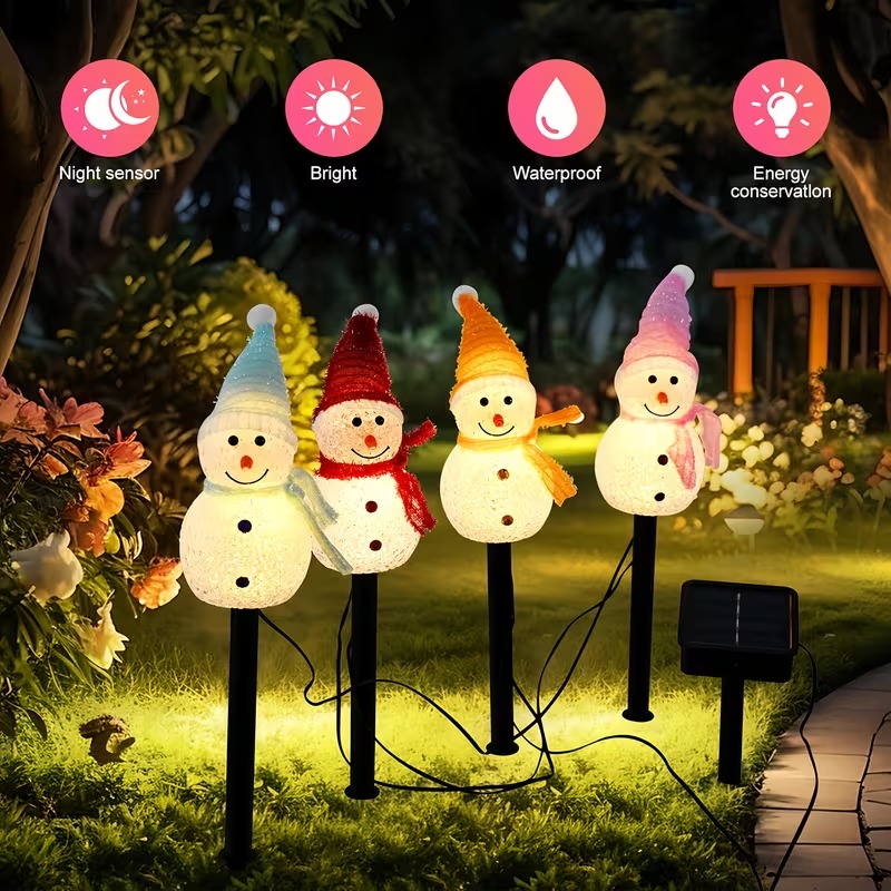 1-4 STKS Kerst Sneeuwpop Verli - Outdoor Power For Christmas Lights recensie en prijs