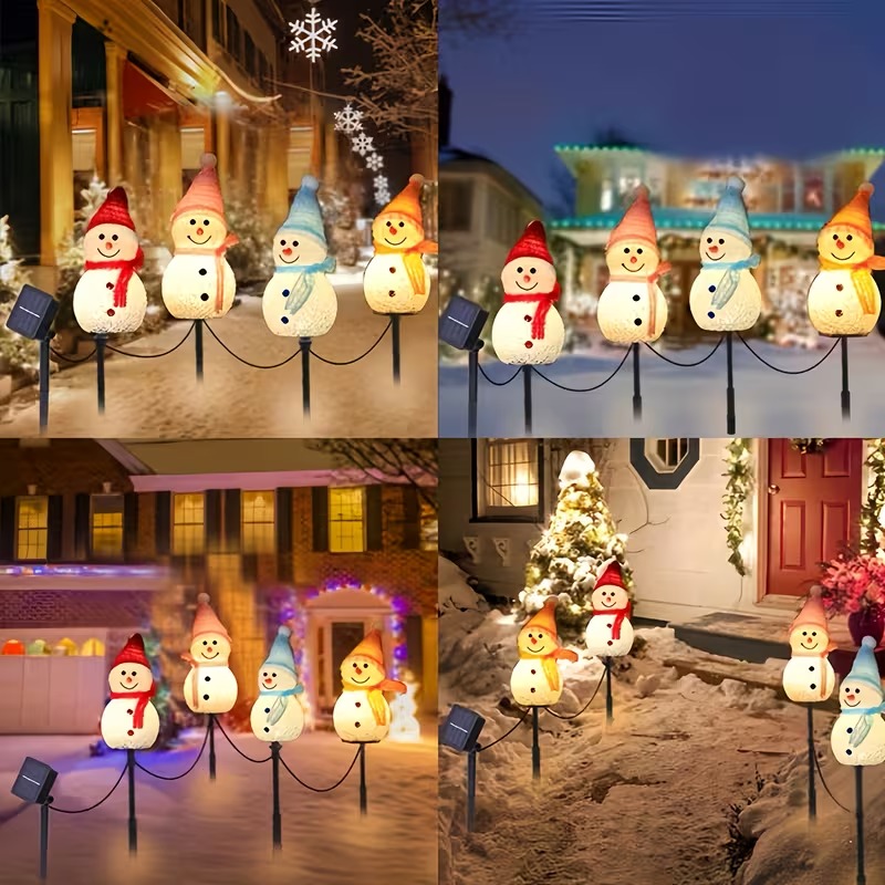 1-4 STKS Kerst Sneeuwpop Verli - Outdoor Power For Christmas Lights recensie en prijs