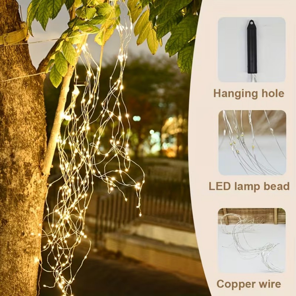 3M600LED Solar-aangedreven wil - Outdoor Power For Christmas Lights recensie en prijs
