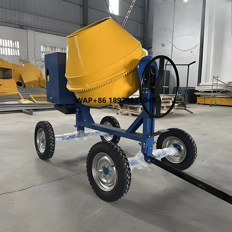Kleine betonmixer 200-500L cap - Concrete Mixer Small recensie en prijs