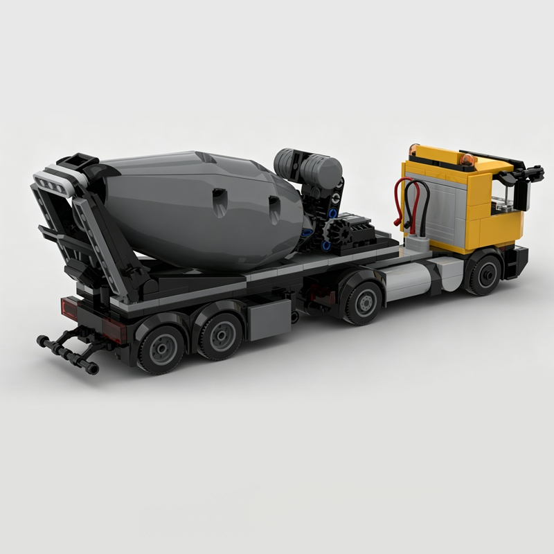 Stadsautomodel MOC Bouwstenen  - Concrete Mixer Small recensie en prijs