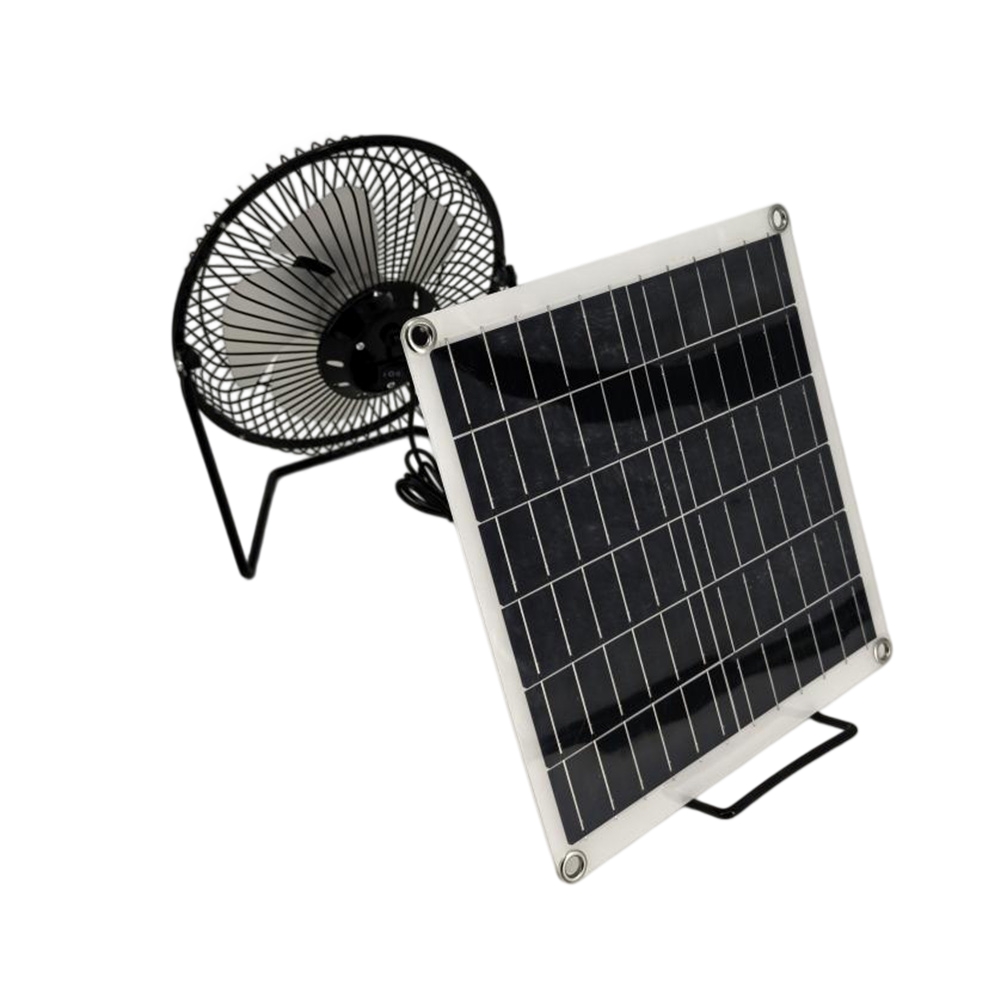 10W zonnepaneelventilator comp - Panel Power Outdoor recensie en prijs