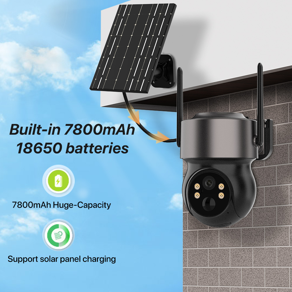 4MP 4G SIM Zonne-energie op ba - Panel Power Outdoor recensie en prijs
