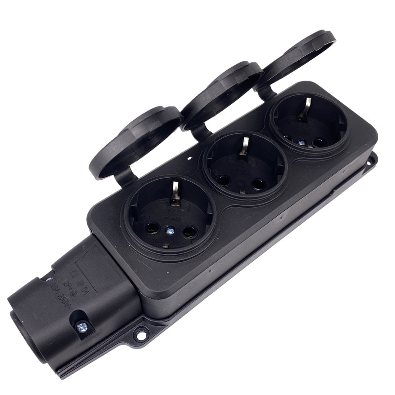EU Duitse 3/4 Manieren Outdoor - Outdoor Power Strip With Cover recensie en prijs