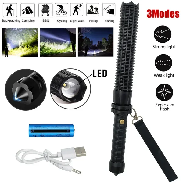 USB Oplaadbare LED Zaklamp Int - Outdoor Power Usb recensie en prijs