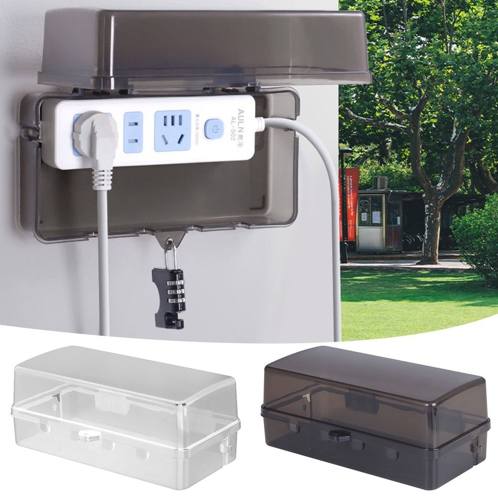 Duurzame kunststof stekkerdoos - Outdoor Power Strip With Cover recensie en prijs