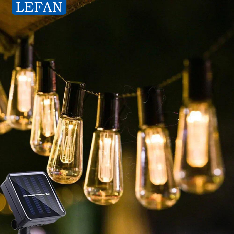 Op zonne-energie werkende led- - Outdoor Power For Christmas Lights recensie en prijs