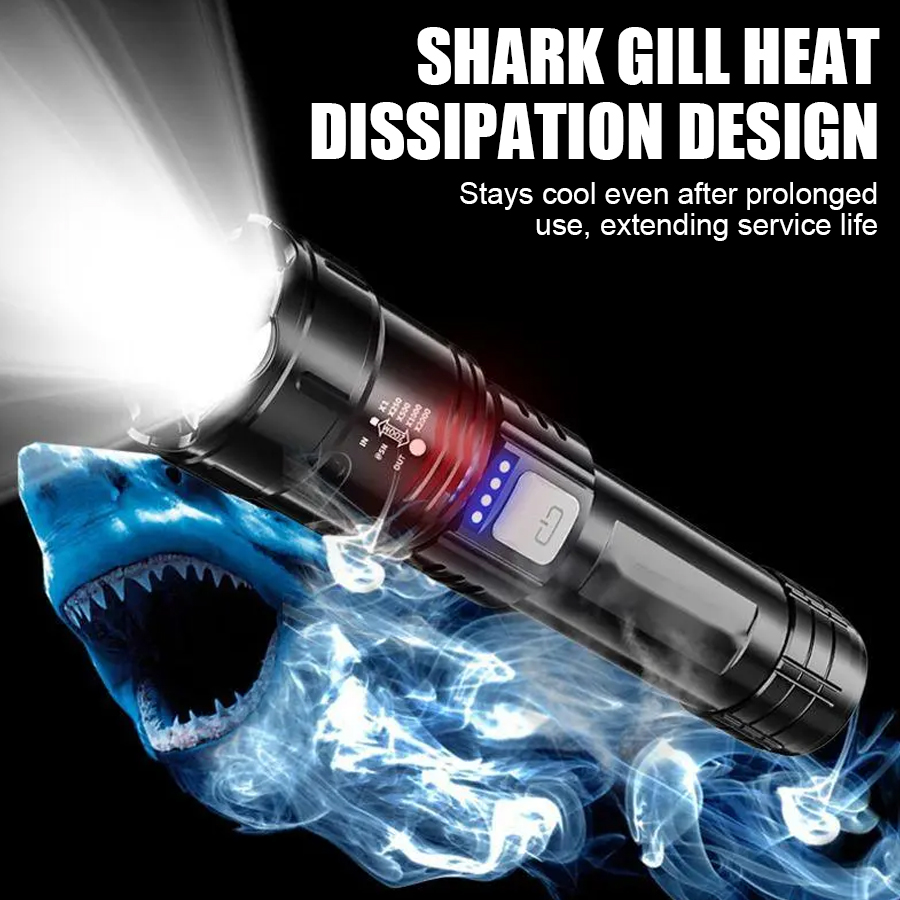 High Power P50 LED-zaklamp USB - Outdoor Power For Camping recensie en prijs