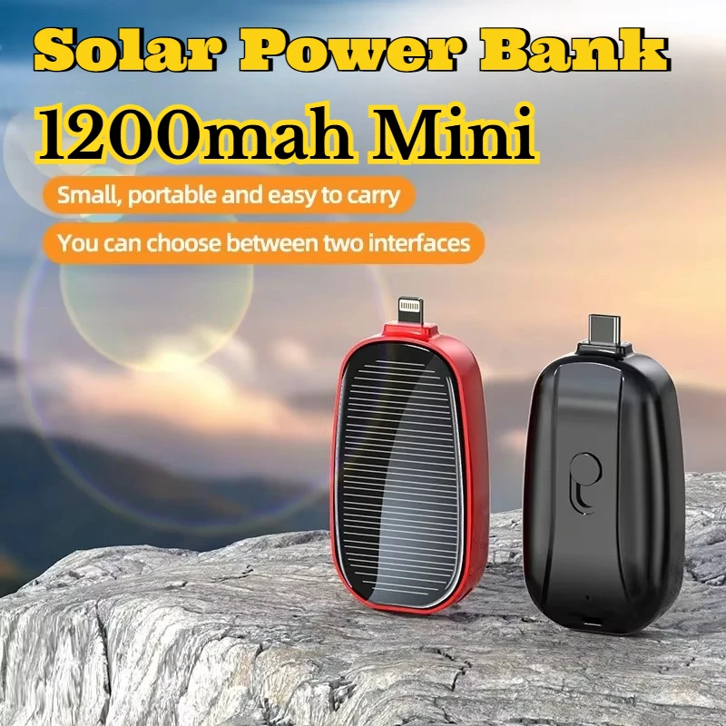 1200mAh Solar Mini Power Bank  - Outdoor Power Distribution Panel recensie en prijs