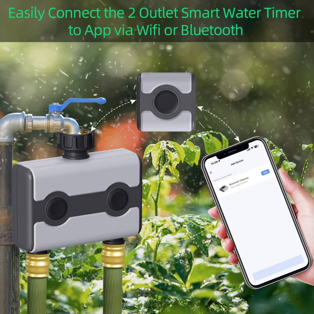 Analoge tuin watertimer met re - Power Zone Outdoor Timer recensie en prijs