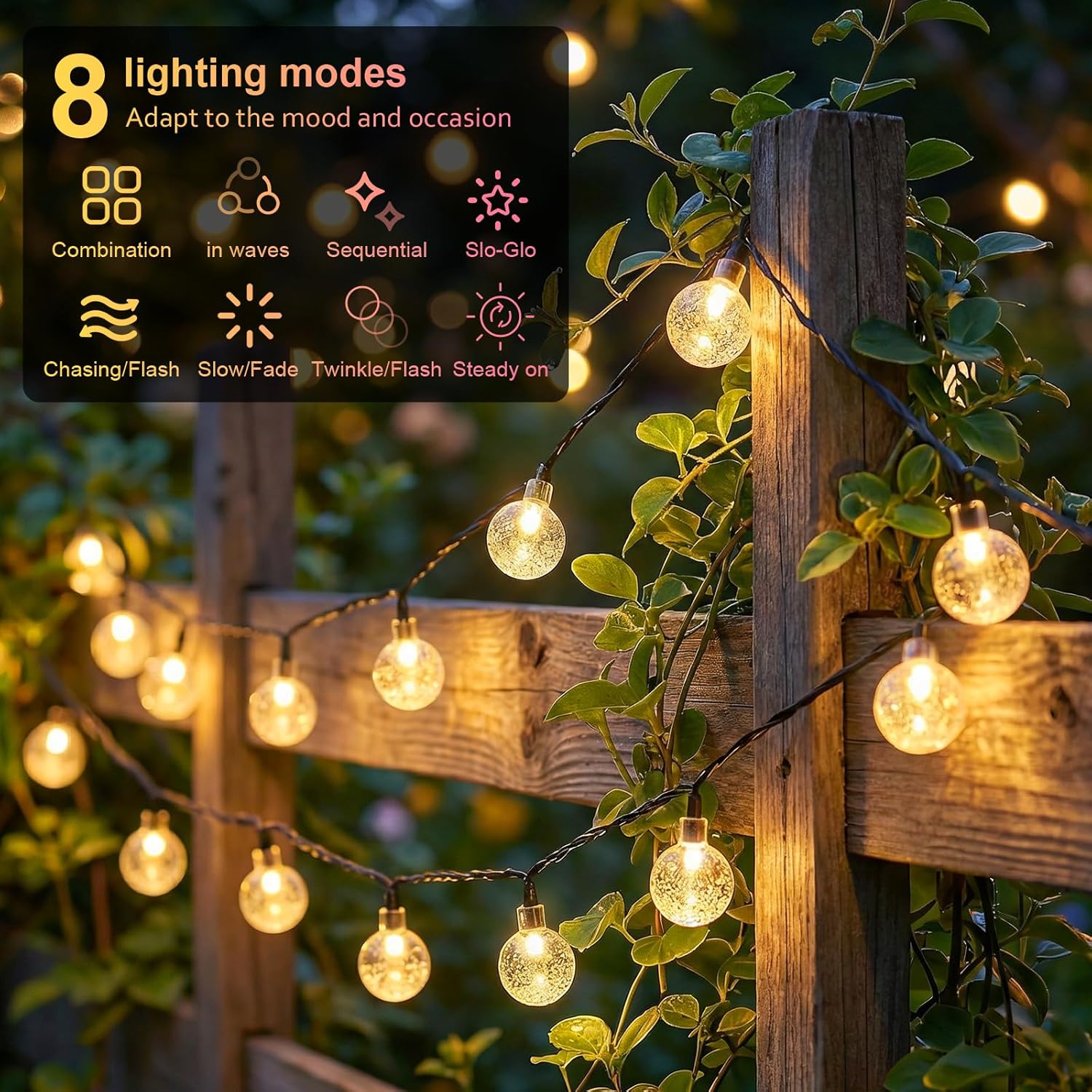 Solar String Lights Outdoor LE - Outdoor Power For Christmas Lights recensie en prijs