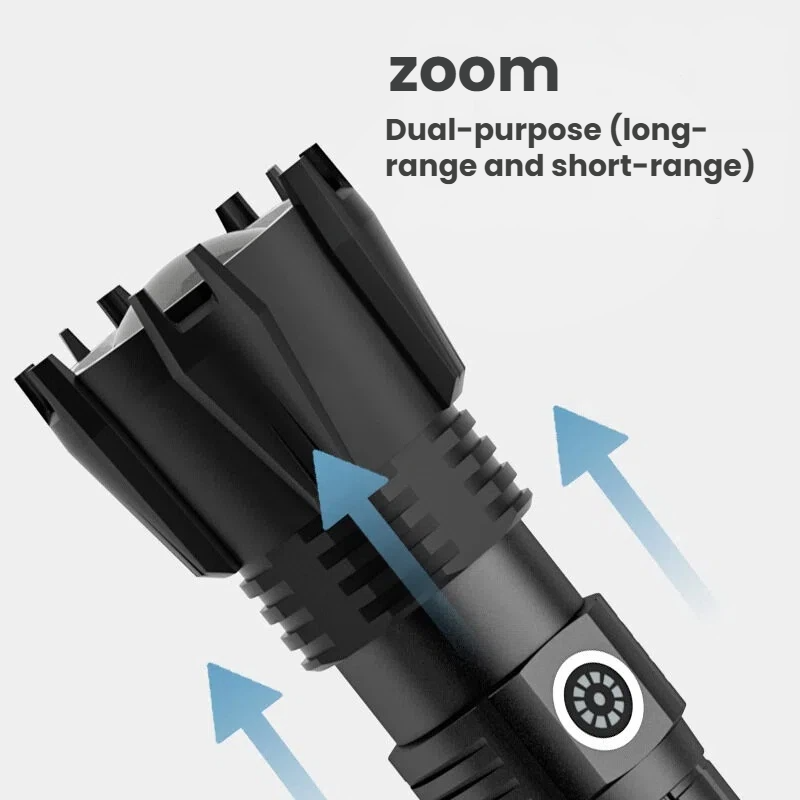 Krachtige P90 LED-zaklamp TYPE - Outdoor Power For Camping recensie en prijs