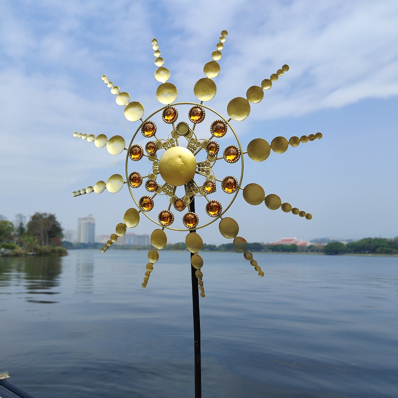 Zonnebloem ijzeren windmolen s - Outdoor Power And Plant recensie en prijs