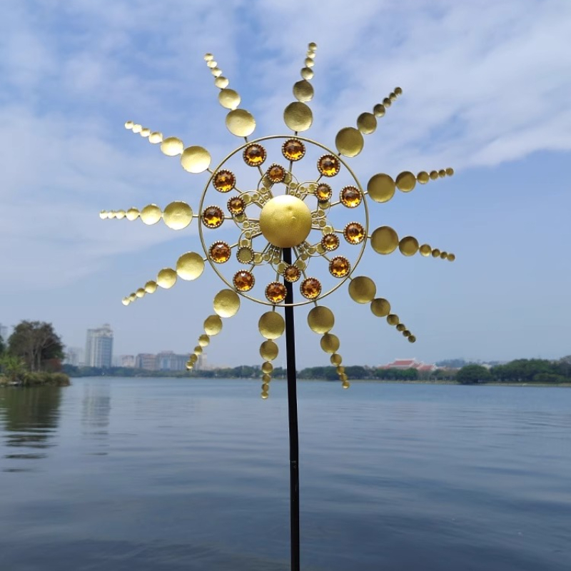 Zonnebloem ijzeren windmolen s - Outdoor Power And Plant recensie en prijs