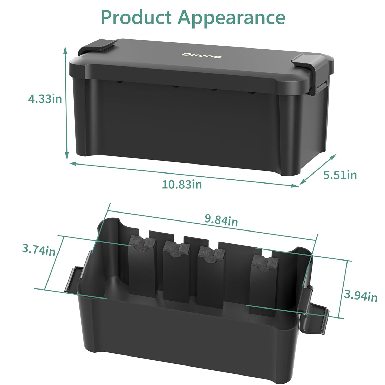 Diivoo Outdoor waterdichte ele - Outdoor Power Adapter recensie en prijs