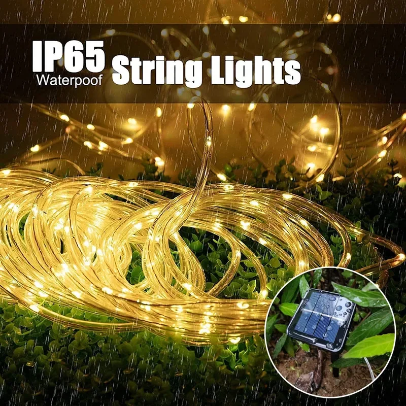 LED Solar Strip Touw Buis Fair - Outdoor Power For Christmas Lights recensie en prijs