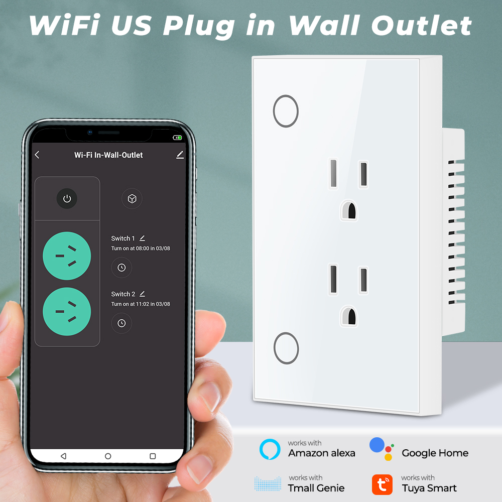 16A Tuya Wifi Socket Us Plug O - Outdoor Power Socket recensie en prijs