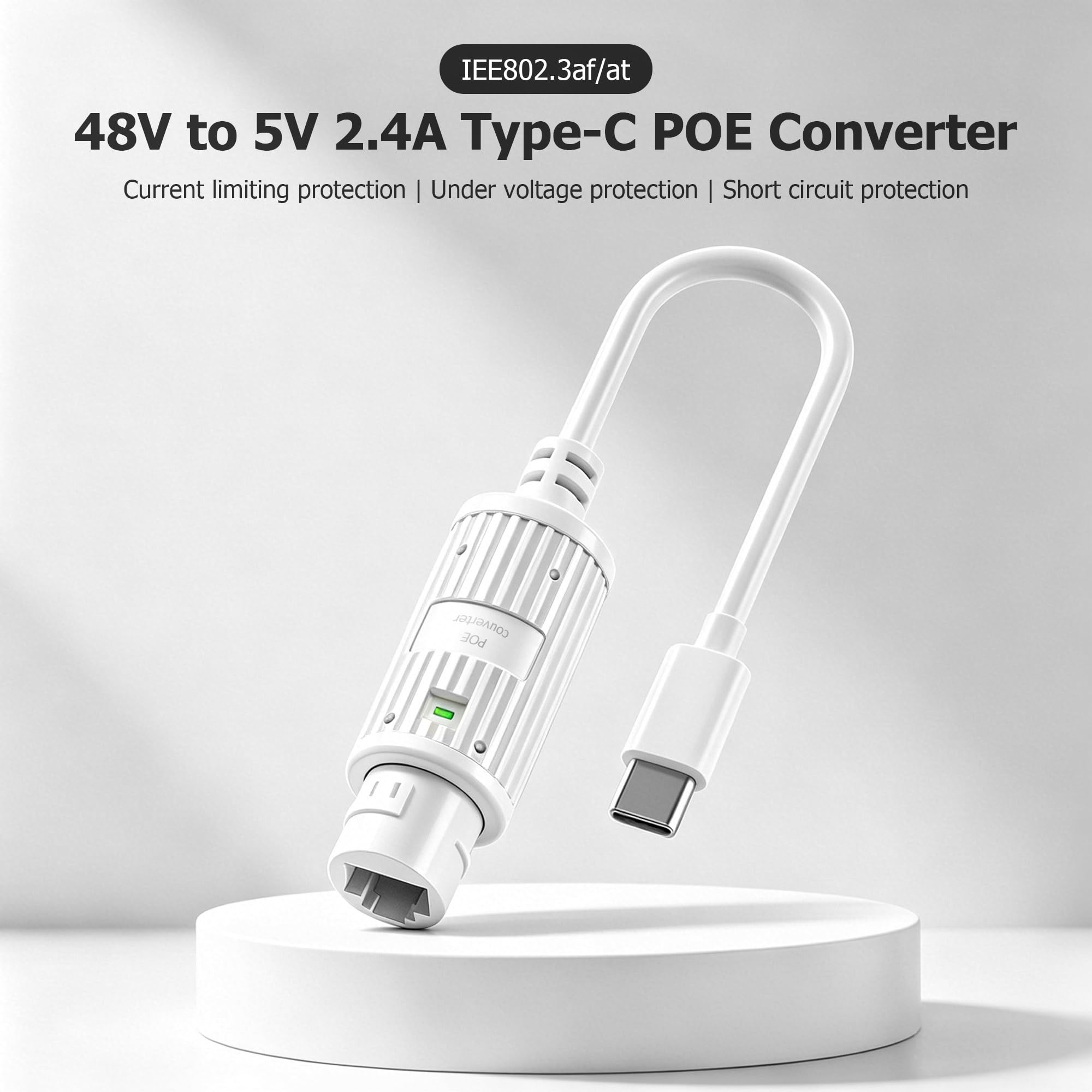 POE naar USB-C stroomconverter - Outdoor Power Adapter Usb C recensie en prijs