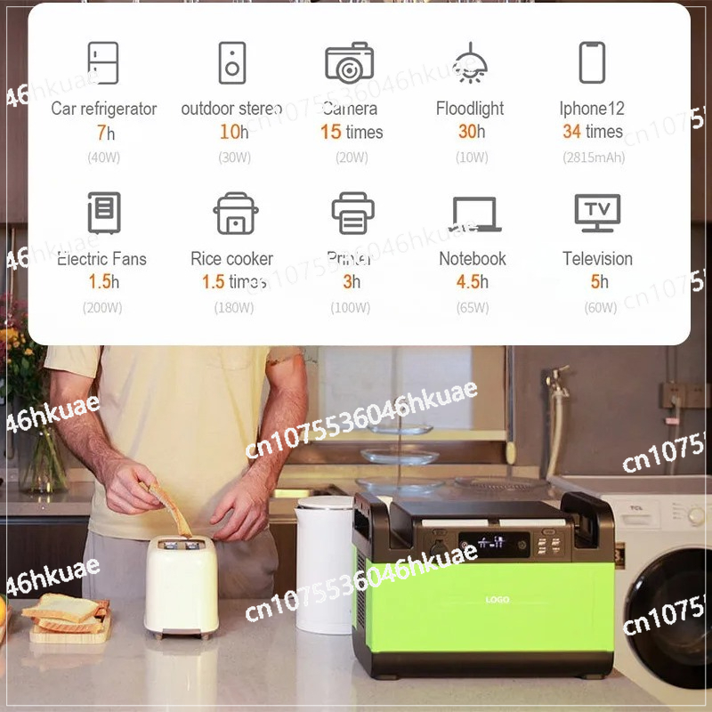 1500 watt draagbare powerbank  - Outdoor Power Bank With Ac Outlet recensie en prijs