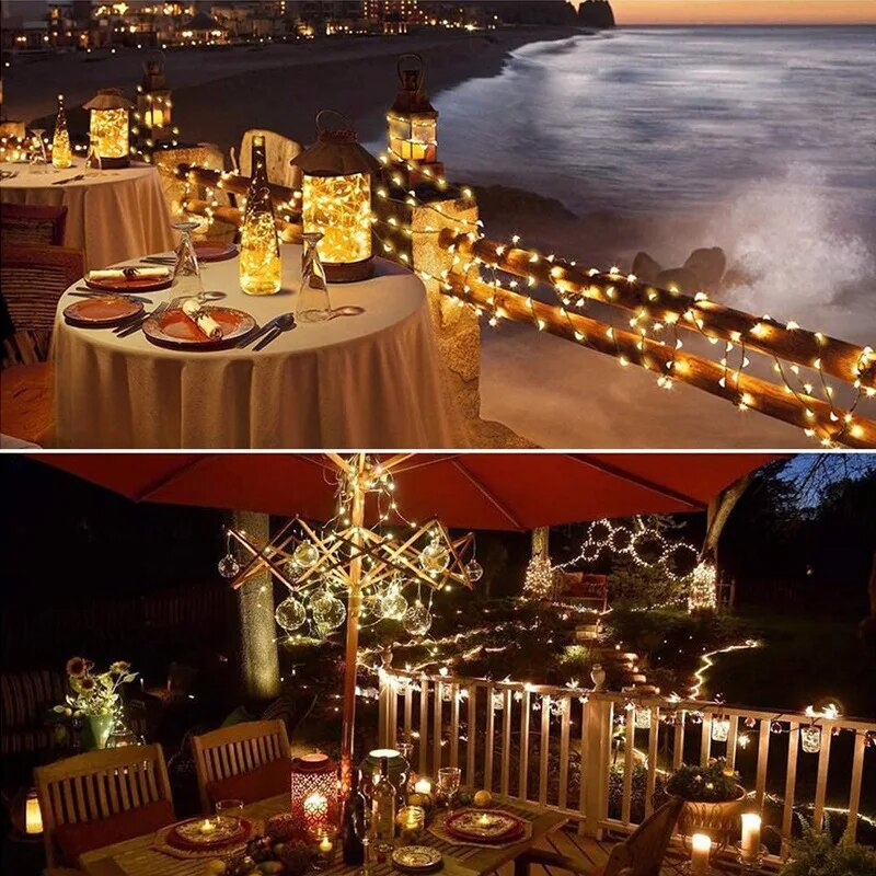 100 Led Solar Fee Waterdichte  - Outdoor Power For Christmas Lights recensie en prijs