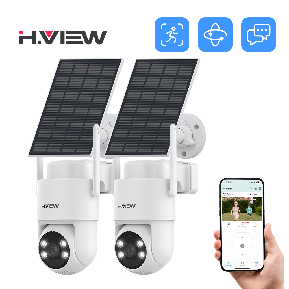H.VIEW 2PCS PIR Batterijgevoed - Outdoor Power Distribution Panel recensie en prijs