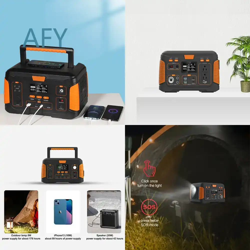 Draagbare buiten-stroomvoorzie - Outdoor Power Bank With Ac Outlet recensie en prijs