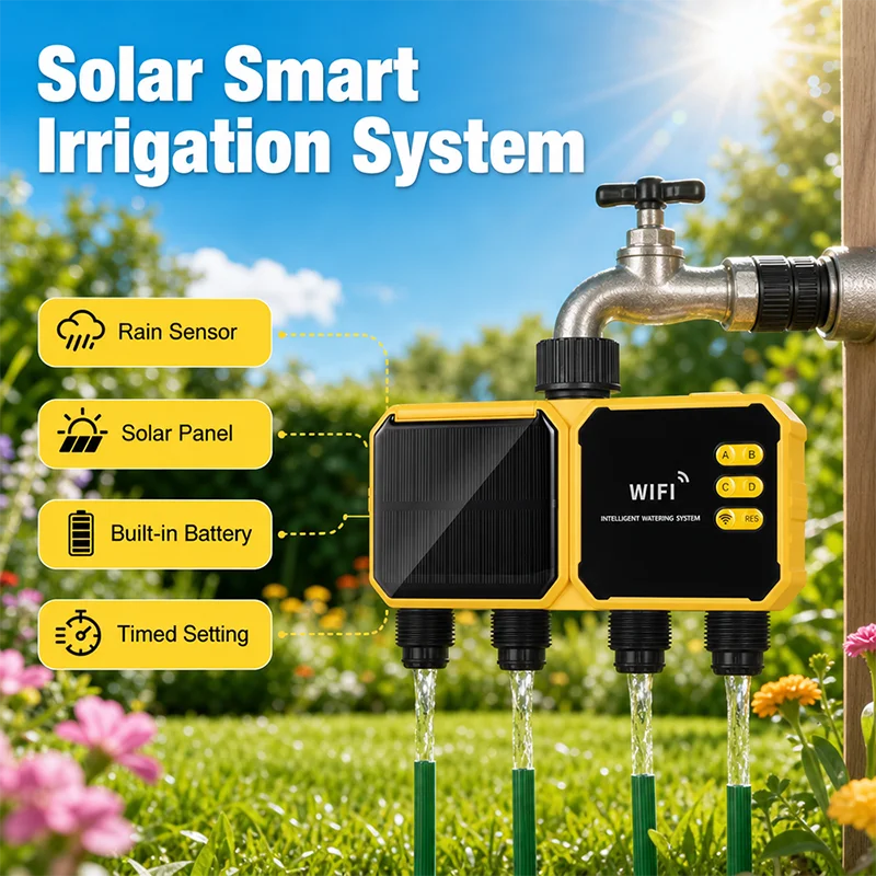 Slimme 2/4-zones WiFi-irrigati - Power Zone Outdoor Timer recensie en prijs